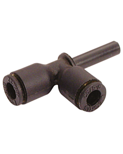 LE-3183 08 00 Plug-in Equal Tee with Plastic Tailpiece