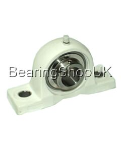 TP-SUCP203 17mm Thermaplastic Pillow Block Bearing (White)