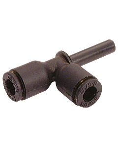 LE-3183 08 00 Plug-in Equal Tee with Plastic Tailpiece