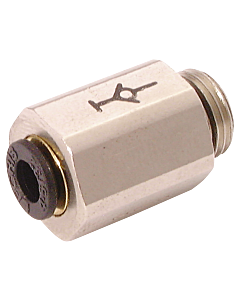 LE-3391 04 10 Self-Sealing Male Stud Fittings