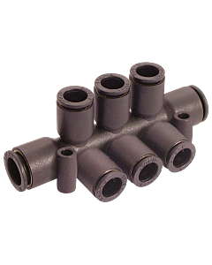 LE-3306 10 08 Unequal Multiple Elbow with Fixing Holes