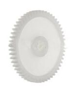 0.5 Mod x 12 Tooth Metric Spur Gear in Moulded Delrin 500