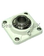 TP-SUCF203 17mm Thermoplastic 4 Bolt Flange Bearing (White)