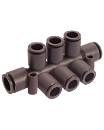 LE-3306 10 06 Unequal Multiple Elbow with Fixing Holes