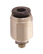 LE-3101 04 09 Male Stud Fittings, Hexagonal