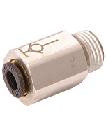 LE-3091 08 10 Self-Sealing Male Stud Fittings